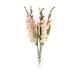 PEONY 7326 künstliche Blassrosa Gladiolus Ein Kelch in Vase, Hoch