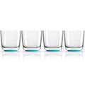 Palm 15385 Whisky-Glas Marc Newson 285 ml, 4-er Set, Vivid blau