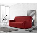 Zebra Textil Elastische Sofa-Husse Andromeda Größe 2 Sitzer (Von 140 bis 170 cm), Farbe Rot (Mehrere Farben verfügbar)