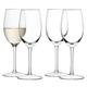 LSA International 260 ml Wein-Glas, transparent (4 Stück)