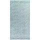 Aneesi Bath & Leisure 50x100 cm Dunes Handtuch aus Zero Twist Baumwolle, Blau