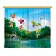 Gardine/Vorhang FCS xl 4317 Kinderzimmer Disney Fairies