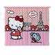 Gardine/Vorhang FCP xxl 6021 Hello Kitty, 280 x 245 cm, 2-teilig