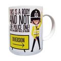 Planeta Gifts Taza Superbritánico. This is a Body and not The Police one!