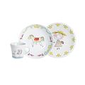 Kahla 32D200O76646C Kids Märchenprinzessin Magic Grip | Kindergeschirr | Geschirr-Set für Mädchen bunt rund 3 teilig Set Tasse Suppenteller Teller