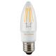 Sylvania 0027294 Toledo Retro dimmbar Kerze LED Lampe, Glas, Home Licht, E27, 4,5 Watt