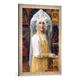 Gerahmtes Bild von Viktor Michailowitsch Wasnezow Russische Braut, Kunstdruck im hochwertigen handgefertigten Bilder-Rahmen, 50x70 cm, Silber raya