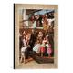 Gerahmtes Bild von George Tuson Embarkation Scene, Kunstdruck im hochwertigen handgefertigten Bilder-Rahmen, 30x40 cm, Silber raya