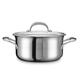 Kitchenaid KC2C60LCST Kochtopf, Edelstahl, 24 x 24 x 7 cm, Silber