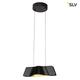 SLV WAVE PENDANT Leuchte Indoor-Lampe Aluminium/Stahl Schwarz Lampe innen, Innen-Lampe