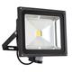 Luceco LED PIR-Outdoorstrahler mit Bewegungsmelder, 50 W 3000 Lm, 3000 K LFSP50W1B30-01