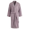 Egeria TAYLOR Unisex Bademantel in Kimonoform für Damen und Herren, Größe S - XL, Farbe Pale Grape