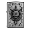 Zippo 2.005.041 Feuerzeug Battle Shield Collection Spring 2016, Satin Finish