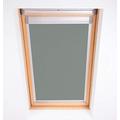 Bloc Skylight C04 Rollo für Velux Dachfenster Blockout, Zinn