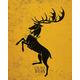 Game of Thrones "Baratheon, 40 x 50 cm, Leinwanddruck