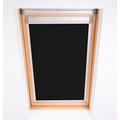 Bloc Skylight Rollo 9 (94/140) für Fakro Dachfenster Blockout, schwarz