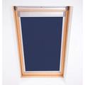 Bloc Skylight Rollo S06 Für Velux Dachfenster Blockout, Marineblau