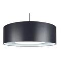 Tosel 14881 alfena 600 D Hängeleuchte Stoff/Baumwolle/PVC 600 x 900 mm, schwarz/weiß, 350 x 900 mm