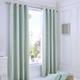 Serene Vorhang „Ebenholz“ schlichten Obergrenze und Seil, Textil, Duck Egg, Lined Eyelet Curtains 90 x 90 inch