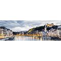 Artis 611346 Leinwand Ufer des Saône Lyon Mehrfarbig 3,3 x 135 x 45 cm