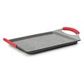 Lacor 24235 placha-grill Lisa Aluminium fundido34 X 26 CM Grey, grau, 45 x 27 x 6 cm