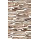 Myspotti mySPOTTIlook Driftwood, 60x100cm Fensterfolie statisch haftend, Kunststofffolie, braun beige transparent, 60 x 100 x 0,1 cm