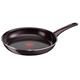 Tefal Dark Ruby Bratpfanne, Aluminium, Aluminium, Rouge Lie de Vin, 24 cm