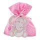 Mopec wp137.02 – Beutel mit 5 Marienbildnis und mit Anhänger in Form von Elefant, Pink, Packung mit 40 Stück