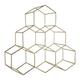 Premier Housewares Vertex, vergoldet, Metall, Gold, 15 x 38 x 36.5 cm