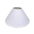 Better & Best 2053302 – Lampenschirm aus Leinen, mit Form China, 30 cm, glatt, Weiß