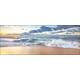 Pro-Art-Bilderpalette gla1305o Waves I Glas-Art, bunt, 50 x 125 x 1,4 cm