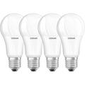 Osram LED SuperStar Classic A Lampe, in Kolbenform mit E27-Sockel, dimmbar, Ersetzt 100 Watt, Matt, Warmweiß - 2700 Kelvin, 4er-Pack