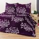 4Home Microflannel Linen Rosemary, 140 x 200 cm, 70 x 90 cm, Polyester, Violet, 200 x 140 cm, 2-Einheiten