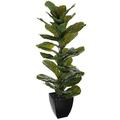 MICA Decorations 1005409 Ficus Gruen, Polyester, 50 x 50 x 111 cm