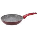 Bialetti 0C3SP028 Wok-Pfanne Emotion, 28 cm, Edelstahl, rot, 50 x 40 x 5 cm