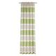 Deko Trends Lizzy 6237128 60 Schal verdeckte Schlaufe, Stoff, Grün-Taupe, 245 x 137 cm