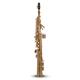 Roy Benson Bb Sopran Saxophon MOD.SS-302 gerade Form lack., inkl. leichtem Rechtecketui