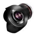 Samyang 12mm F2.0 APS-C Fuji X schwarz - Weitwinkel Festbrennweite Objektiv für Fuji X, manueller Fokus, für Kamera X-T4, X-T30, X-T30 II, X-T200, X-Pro3, X-A7, X-A5, X-T100, X-T3, X-E3