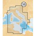 NAVIONICS PLATINUM + XL3 microSD – Seekarte, Zone 33P + Mediterraneo Central