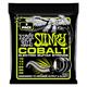 Ernie Ball Regular Slinky Cobalt E-Gitarrensaiten, 3-er -Pack, Stärke 10–46