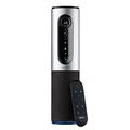 Logitech CONFERENCECAM CONNECT Videokonferenz-Webcam mit Freisprecheinrichtung, HD 1080p, 90° Blickfeld, 4-fach Zoom, Autofokus, USB-Anschluss & Bluetooth, Für 1-6 Personen, PC/Mac/ChromeOS - Schwarz