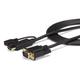 StarTech.com 1,8m aktives HDMI auf VGA Konverter Kabel - HDMI zu VGA Adapter 180cm - Schwarz - 1920x1200 / 1080p