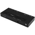 StarTech.com 4 Port HDMI automatischer Video Switch, 4K 2x1 HDMI Switch mit Fast Switching, Auto Sensing und Serial Control