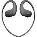 Sony bluetooth, mit Kabelgebunden, NW-WS413 Wasserdichter All-in-One-MP3-Player, 4 GB, schwarz