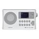 Sangean BTR-160 tragbares Digitalradio (DAB+/UKW-RDS/Bluetooth/Dual-Alarm) weiß