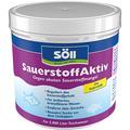 Söll 81798 SauerstoffAktiv, 500 g - Soforthilfe bei akutem Sauerstoffmangel im Teich/Teichpflegemittel reguliert Sauerstoff und entfernt üble Gerüche im Gartenteich Fischteich Koiteich