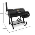 Char-Broil 140755 - Oklahoma Joe's Highland Smoker, Schwarz