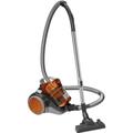 Clatronic 271719 BS 1302 Staubsauger 700W Beutellos, Zyklon-Technik, anthrazit/orange, Anthrazit/Orange.