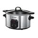 Russell Hobbs Slow Cooker [antihaftbeschichteter 6l XL-Gartopf, programmierbarer Timer/Garzeit] Schongarer Maxicook (3 Temperatureinstellungen & Warmhaltefunktion, 200W) Slowcooker 22750-56