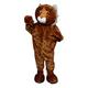 Dress Up America 354-Adult Scary Tiger Maskottchen Kostüm, Boys, Mehrfarbig, Einheitsgröße (Taille 60, Höhe 75 Zoll)